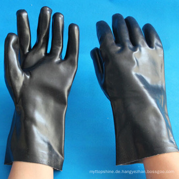 Anti-Rutsch-Säure und Alkali PVC Arbeits-Arbeitsschutz-Handschuhe